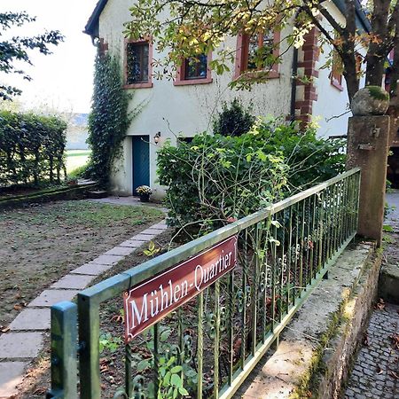 Ferienwohnung In Historischer Muehle Buchen  Dış mekan fotoğraf